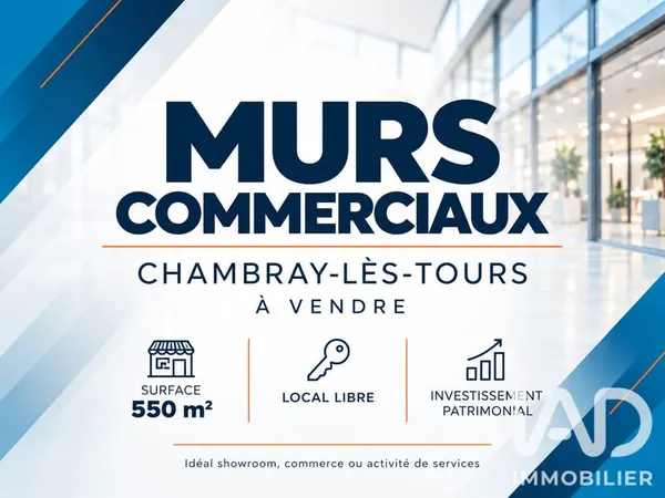 Local commercial 1 pièce 550 m²