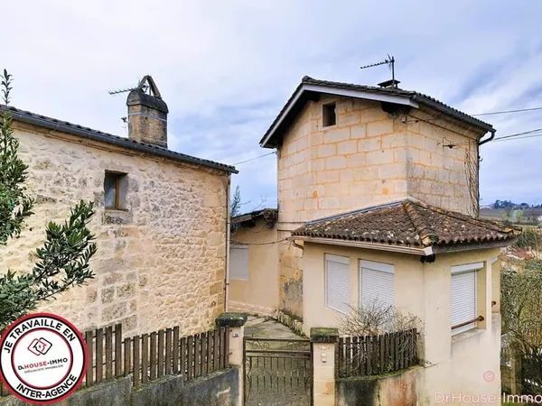 Ensemble immobilier - 3 habitations - 9 pièces - jardin 900m² -