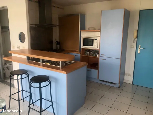 Particulier loue studio meublé de 26 m² avec balcon de 7 m² - Montpellier Celleneuve (34080)