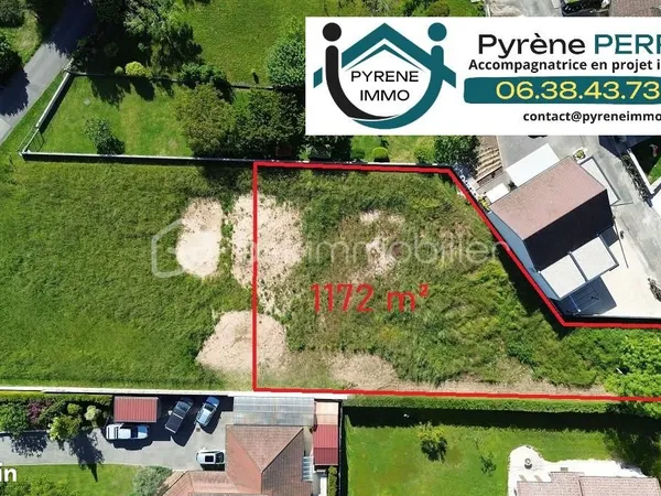 Terrain 1 172 m² Grammont