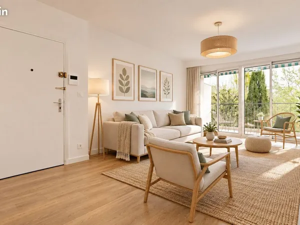 Appartement 3 pièces 65 m²