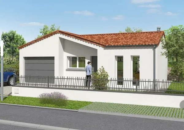 Maison 91 m² 4 pièces + terrain 382 m² à Saint-Jean-de-Liversay