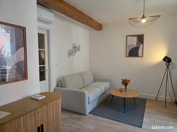 Appartement cosy et meublé - Aubenas centre - clim & wifi