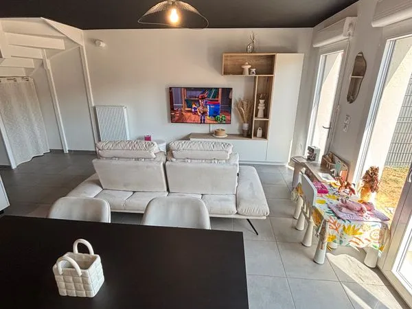 Maison mitoyenne 86 m2 avec garage + jardin - Nieppe