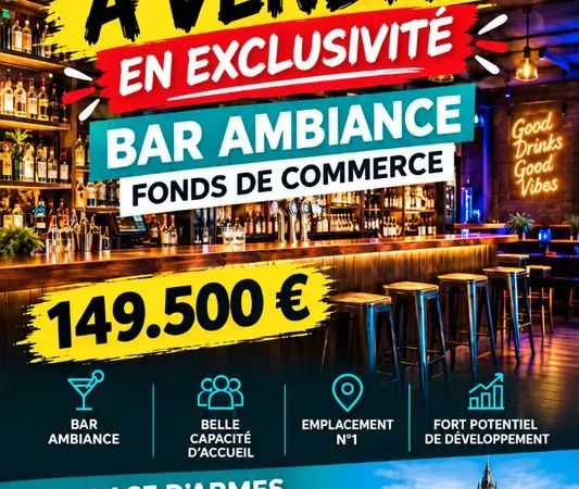 Bar, fonds de commerce CALAIS
