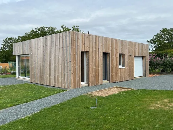 Charmant plain-pied contemporain de 2022 € Ossature bois - LA REORTHE 85210