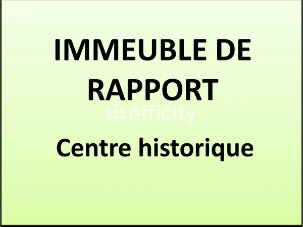 Immeuble 18 pièces 600 m²