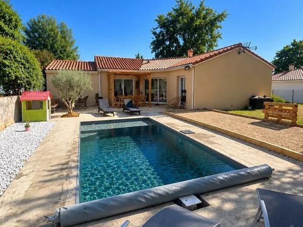 Maison 111 m² avec piscine - Villaudric