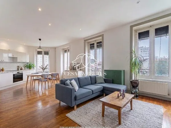 Lumineux appartement familial coeur Montchat -Lyon 3