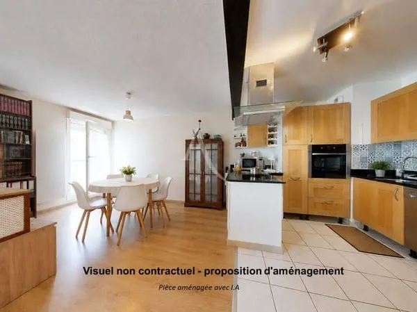 Appartement 3 pièces 64 m²