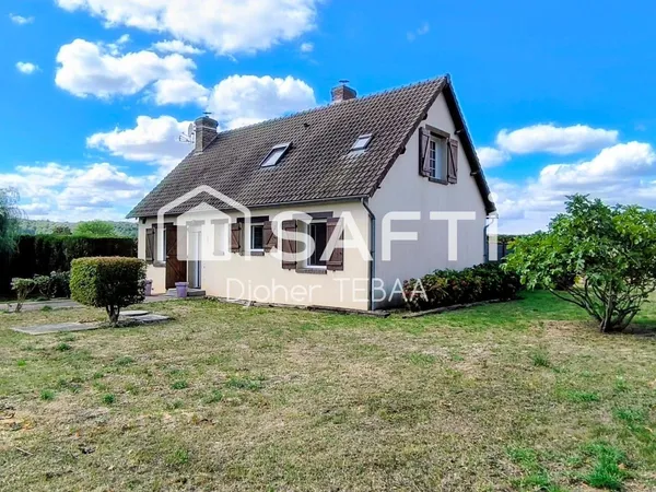Maison familiale avec grand terrain