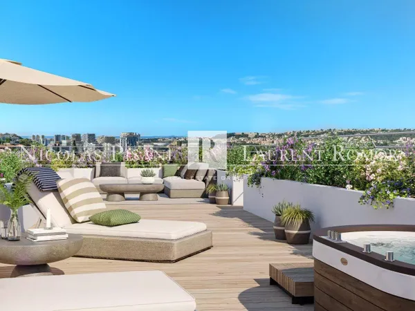 Nouveau Programme neuf - Nice Sainte-Marguerite - Du 2 au 4 pièces - Piscine