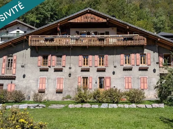 Appartement 50 m2 proche Abbaye dans résidence 16e siècle dans la vallée d'Abondance