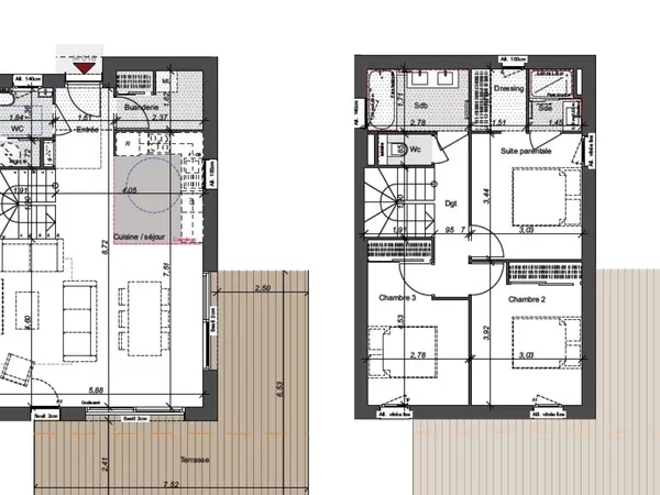 Appartement duplex - Collonges sous Salève