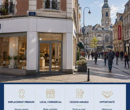 Local 90 m² VALENCIENNES