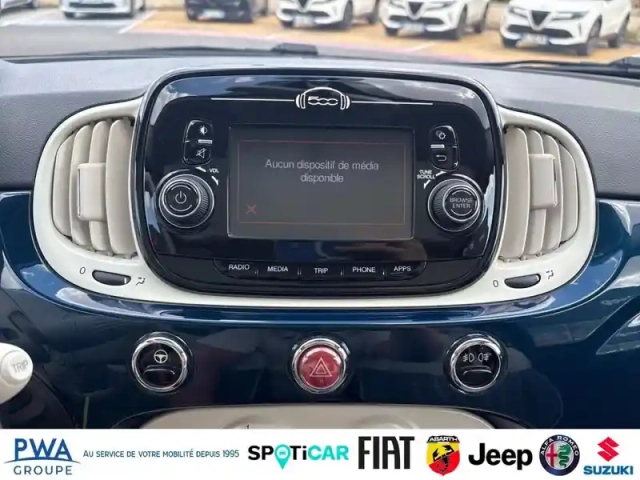 Fiat 500 1.2 8v 69ch lounge — photo 14