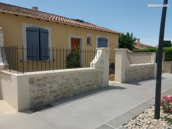MAISON DE VILLE 74.99 M² Plain-pied - 2 terrasses + garage + mezzanine