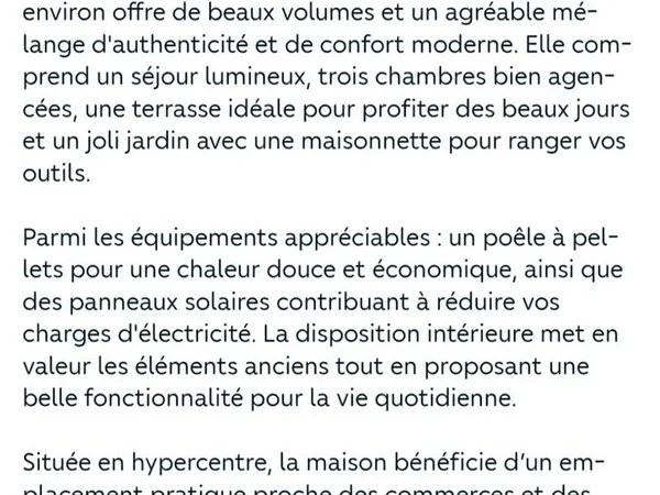 Maison atypique de caractère à vendre à Montoire-sur-le-Loir (41800) Pour tout renseignement, contac
