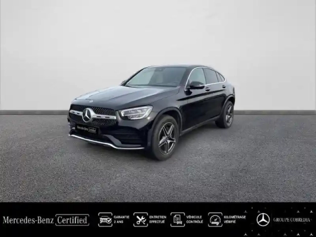 Mercedes Glc coupé 300 de 194+122ch amg line 4matic 9g-tronic