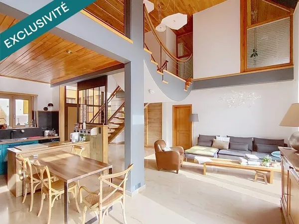 Maison individuelle 5 pièces et 3 appartements F2/F1