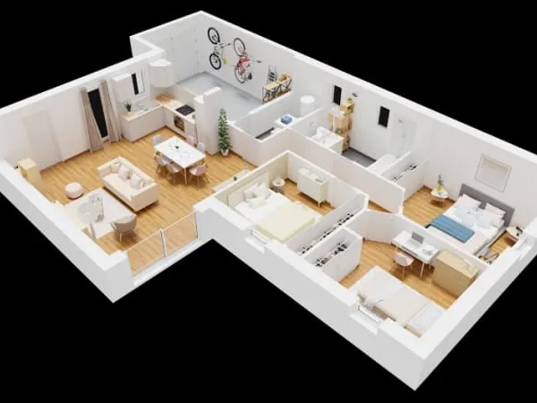 Maison neuve 4 pièces 82 m²