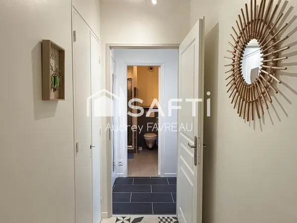 Studio 28m2 vendu loué - Résidence avec ascenceur