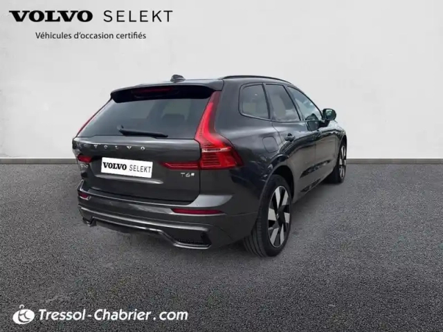 Volvo Xc60 t6 awd hybride rechargeable 253 ch+145 ch geartronic 8 ultra style dark — photo 2