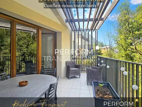 Appartement 3 pièces de 66m2 avec une terrasse ombragée