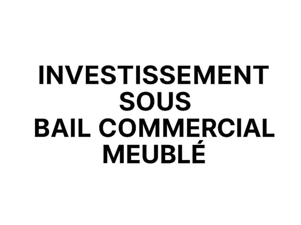 Investissement sous bail commercial