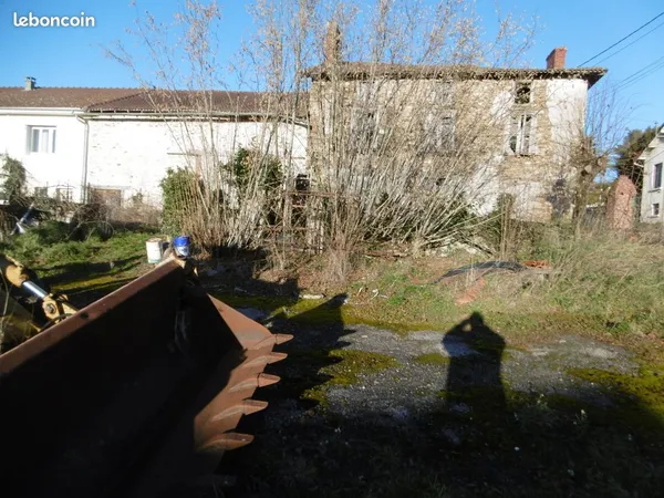 Maison 1800 atelier terrain