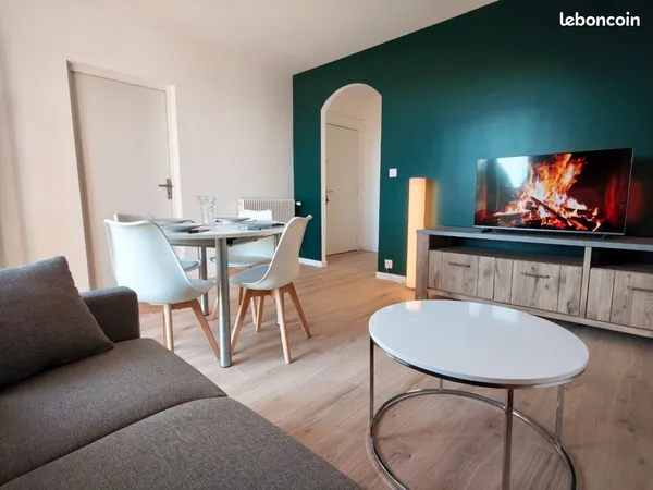 🏡 COLOCATION — 3 chambres meublées - Appartement de 69 m² entièrement rénové