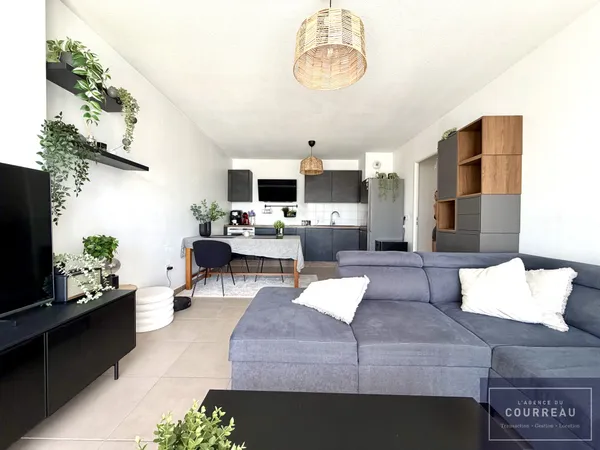 Magnifique F3 de 59,42 m2 avec terrasse