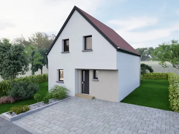 Terrain + maison 5 pièces 90 m²