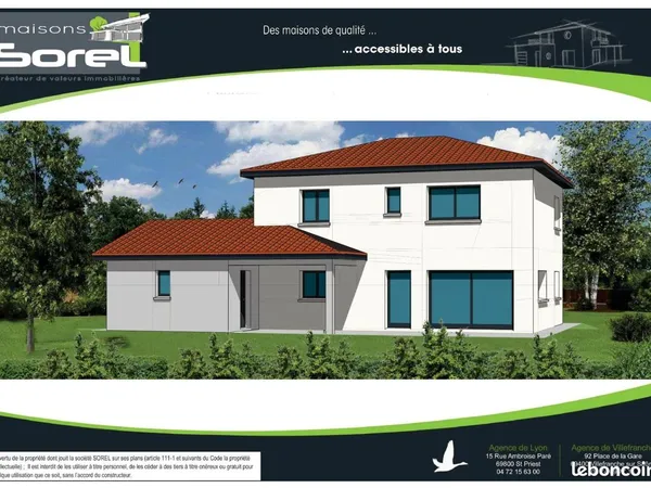 Rare. - Maison Neuve Contemporaine - Étage - 138m2 5 Chambres