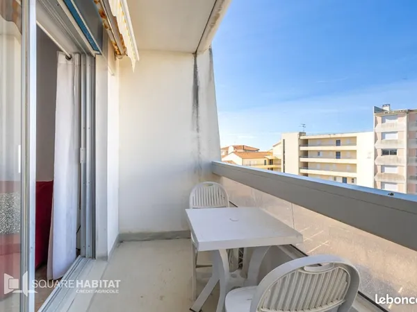 Studio 1 pièce 18 m²