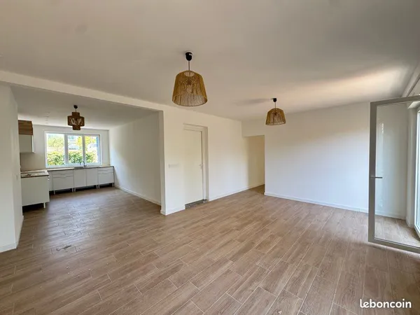 Maison T5 rénové cosy avec jardi