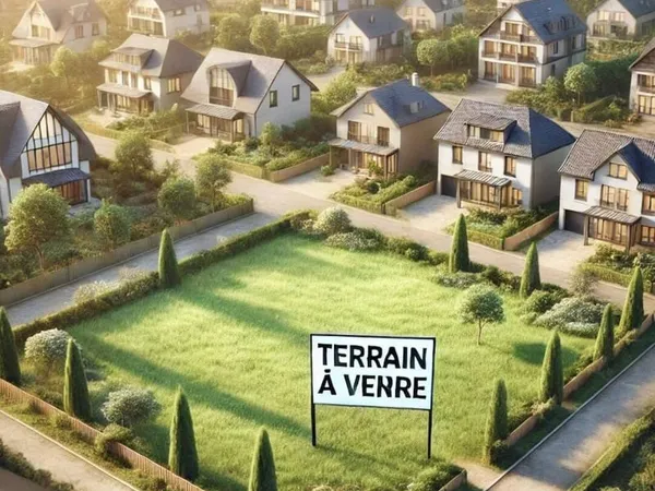 Terrain constructible 382 m²