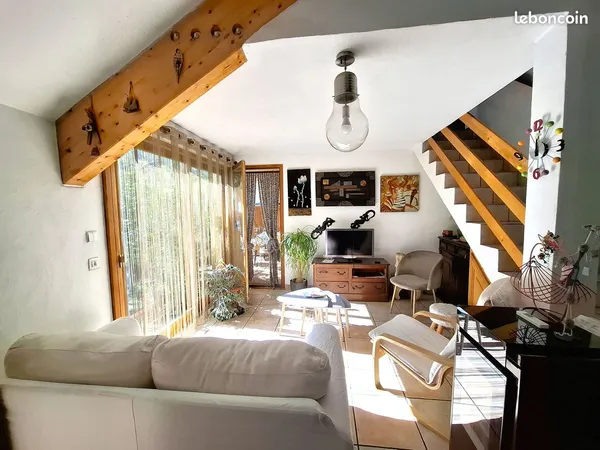 Charmant Type 3 duplex avec jardin - Pont de Cervières