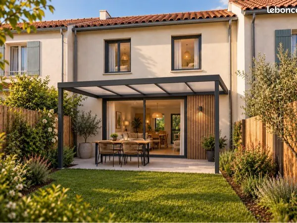 Maison T3 climatisée avec jardin