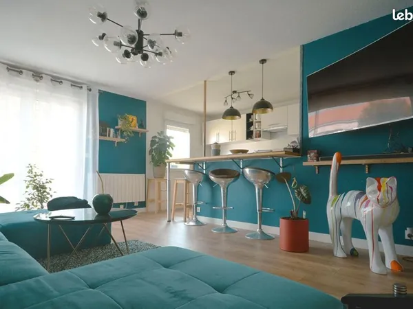 Appartement 3 pièces 62 m²