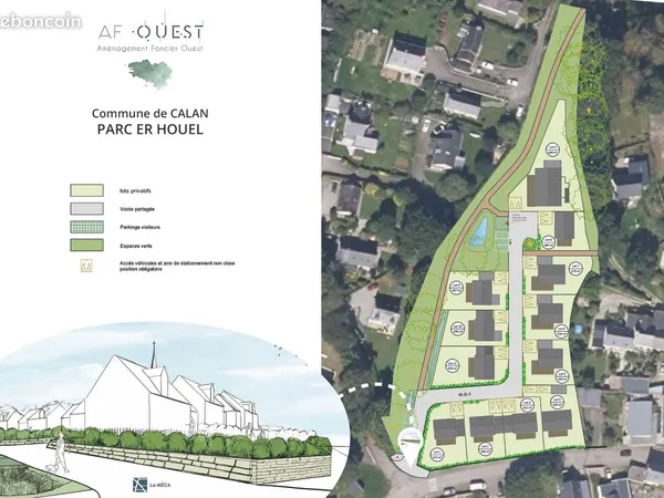 NOUVEAU - Terrains Libres de Constructeur - CALAN