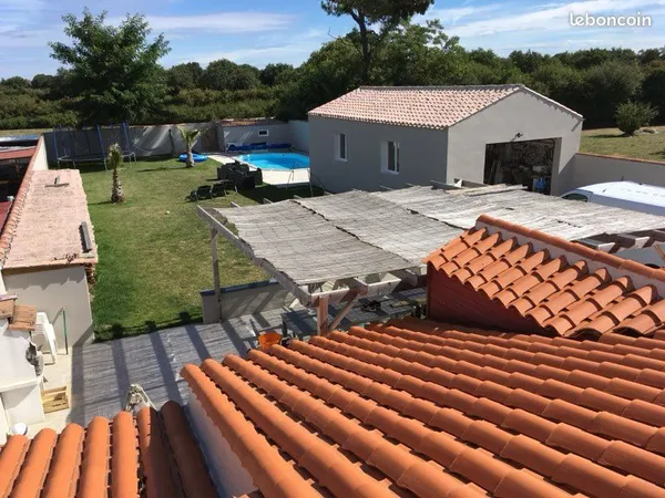 Vend maison ancienne rénové 105 m2 habitables 3 chambres séjour cuisine ouverte cellier wc salle d'e