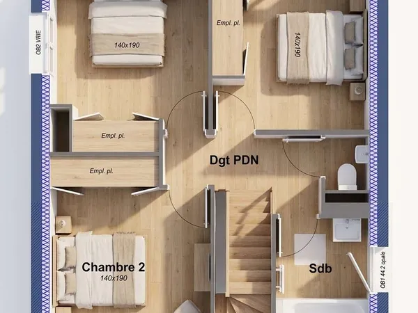 Maison 5 pièces 94 m²