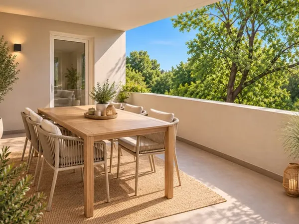 OLLIOULES - APPARTEMENT T2 DE 45 M² AVEC TERRASSE SANS VIS A VIS