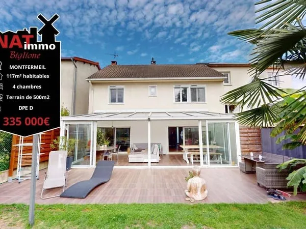Maison 6 pièces 117 m²