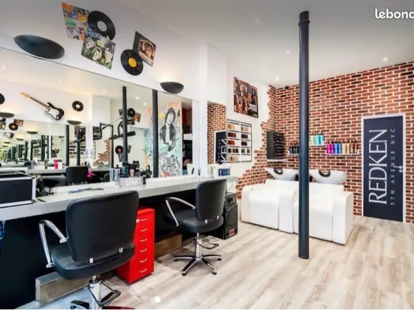 à vendre - fonds de commerce salon de coiffure - paris 5e