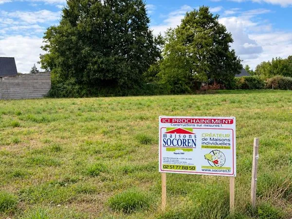 Terrain à bâtir de 501 m² à JANS (44)