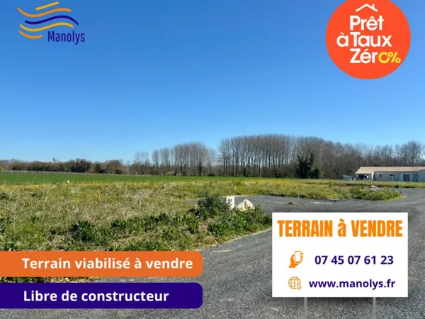 Terrain en lotissement 315 m²