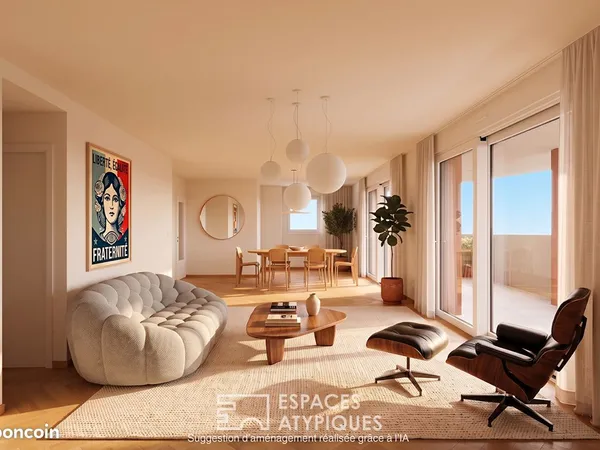 Appartement 5 pièces 126 m²
