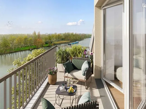 Appartement - 4 pièces - Une résidence élégante face aux bords de Seine
